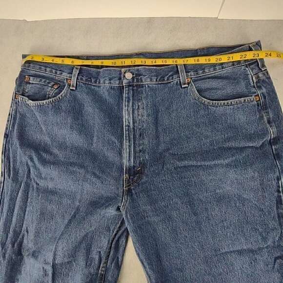 Levi 550 Men's 100% Cotton Blue Jeans Size 48X30 - Picture 7 of 10